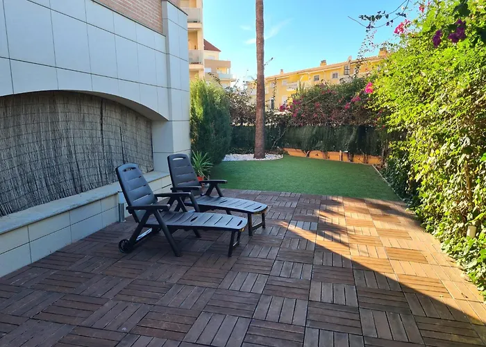 Apartamento Jardín, Piscina Y Playa